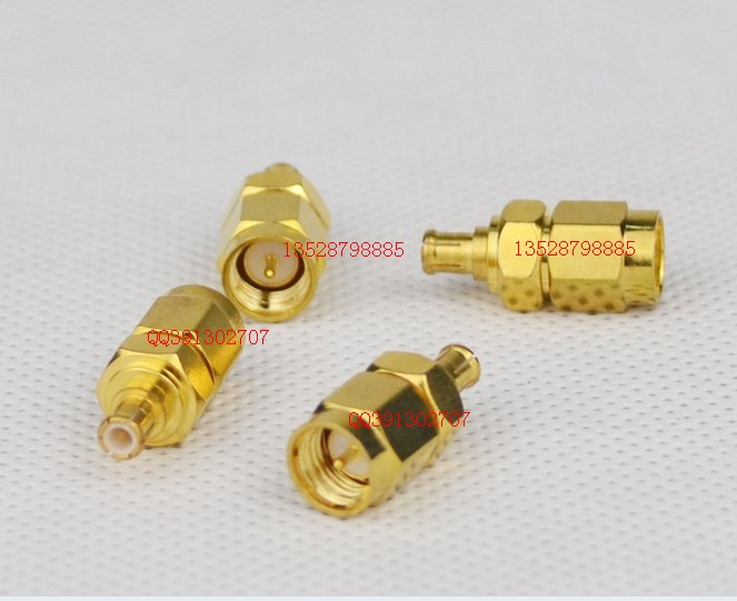 SMA-MCX-JJ SMA male to MCX male connector Communication signal converter Coaxial RF SMA plug