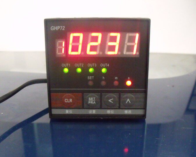 GHPD-140-B four-way delay relay independent contact point 72*72 warranty 1 year