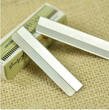 Box of 10 slices Price photos Cosmetic Makeup Artist Repair Brow Blade Feather Shave Hair Cutter