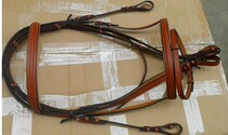 Cowhide bridle and bridle #SA177 Saddle accessories Rider’s supplies