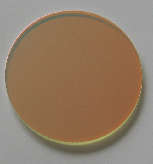 Band pass filter 560 - 730nm φ49x2mm