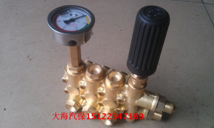 Osaite Kangtian black horse 370T390T cleaning machine water pressure head copper body car washing machine accessories copper row assembly