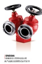 Minshan brand SNSS80 65 double valve double outlet indoor fire hydrant fire valve fire switch