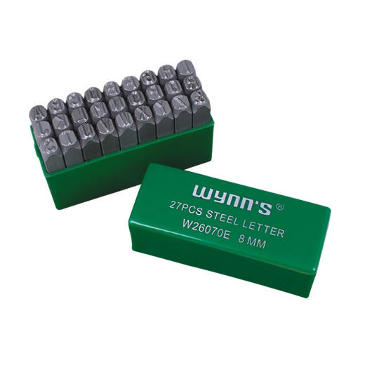 Power Lion Tool English Steel Seal Steel Number Steel Structure Steel Code 3mm-8mm W2607A