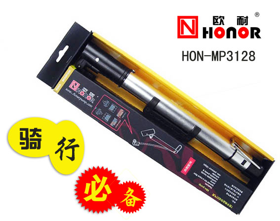 Beijing Ouanai bicycle portable pump home pedal basketball mountain bike mini high pressure pump