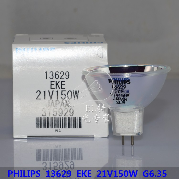 Philips PHILIPS 13629 EKE 21V150W Fiber Lighting Microscopy Halogen Bulb Light Cup