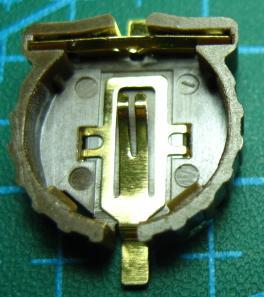 Brand new gold plated button CR1220 button BATTERY SEAT PATCH PACKAGE WITH WIRE WITH SWITCH BATTERY CASE 2 Festival 5