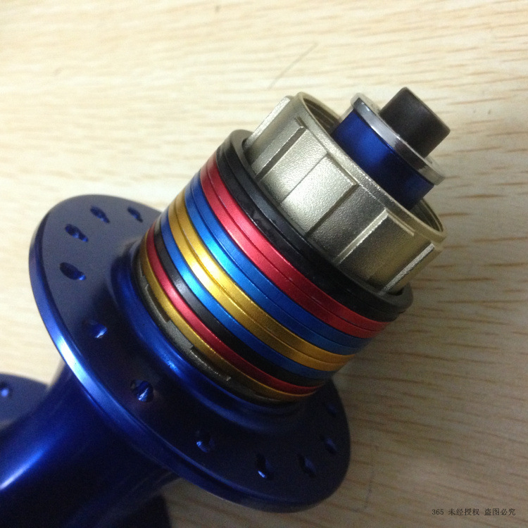 Climbing Bike Flywheel Middle Shaft Flowers Drugbase Aluminum Alloy Gaskets BB Threaded Bike Spacer 2mm