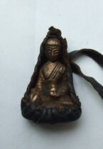 Copper Buddha pendant