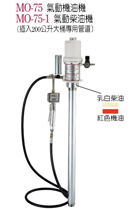 Pneumatic Diesel Engine Diesel Pump Pneumatic Oil Filling Dispenser MO-75-1