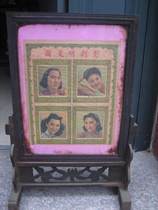 The Republic of China Glass Pendulum Pieces Makeup Mirror Women Stars Film and TV Ming Stars Zhou Xuan Zongying Ying Bai Yang Yu Lan Basketball 1