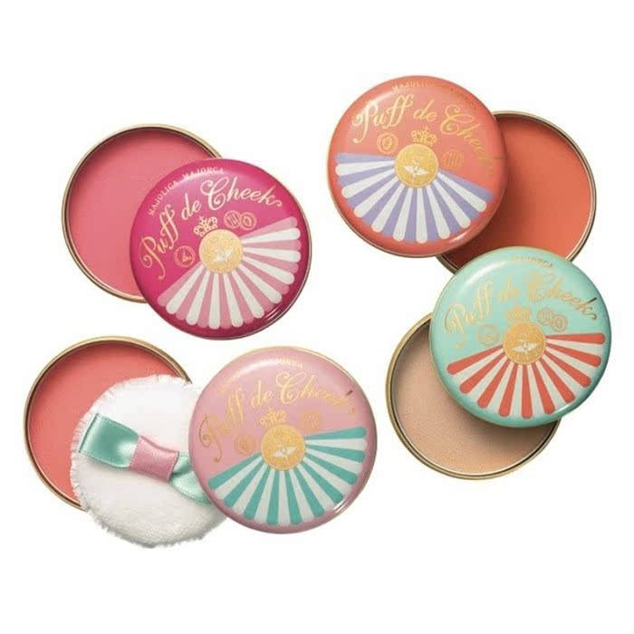 包邮 资生堂 Majolica Majolica恋爱魔镜 粉嫩魔法腮红7g  胭脂