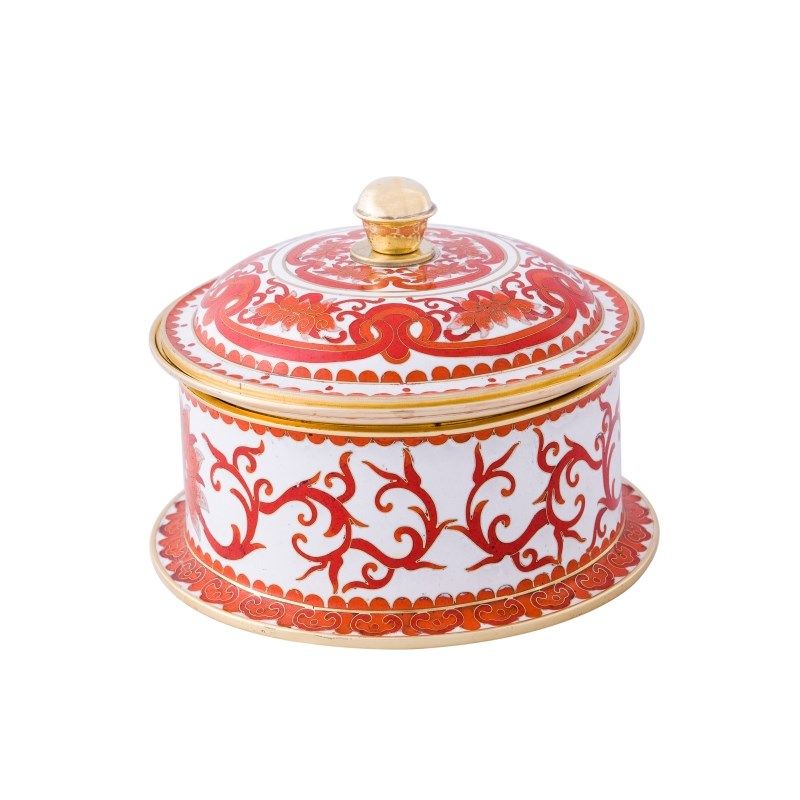 Cloisonne copper hot pot Hot pot special pot Small hot pot Small copper pot Single household small induction cooker Copper stove Commercial