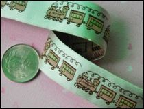 DIY Handmade Material Clothing Accessories to embroidered adorable train lace width 2 5CM Price 3 5 yuan