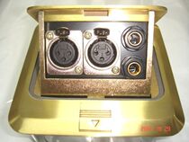 Fine Art Electrician 120 Type Pop-up all-copper ground plug Double Cannon mother Double 6 35 Direct insertion Promotion