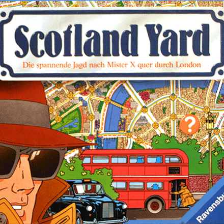 Table Tour station Scotland Yard Scotland Yard Ultimate Chasing Party Strategy Game Customisation