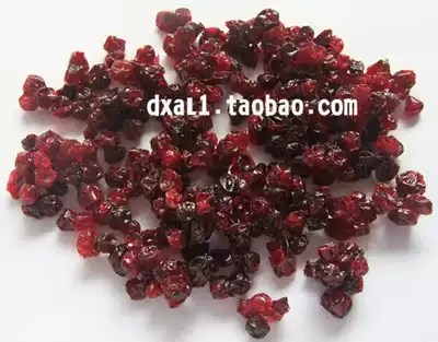 Natural drying of wild cranberries, northeast Daxinganling plain cranberry dried fruit, sugar-free stains and oil-free 500g