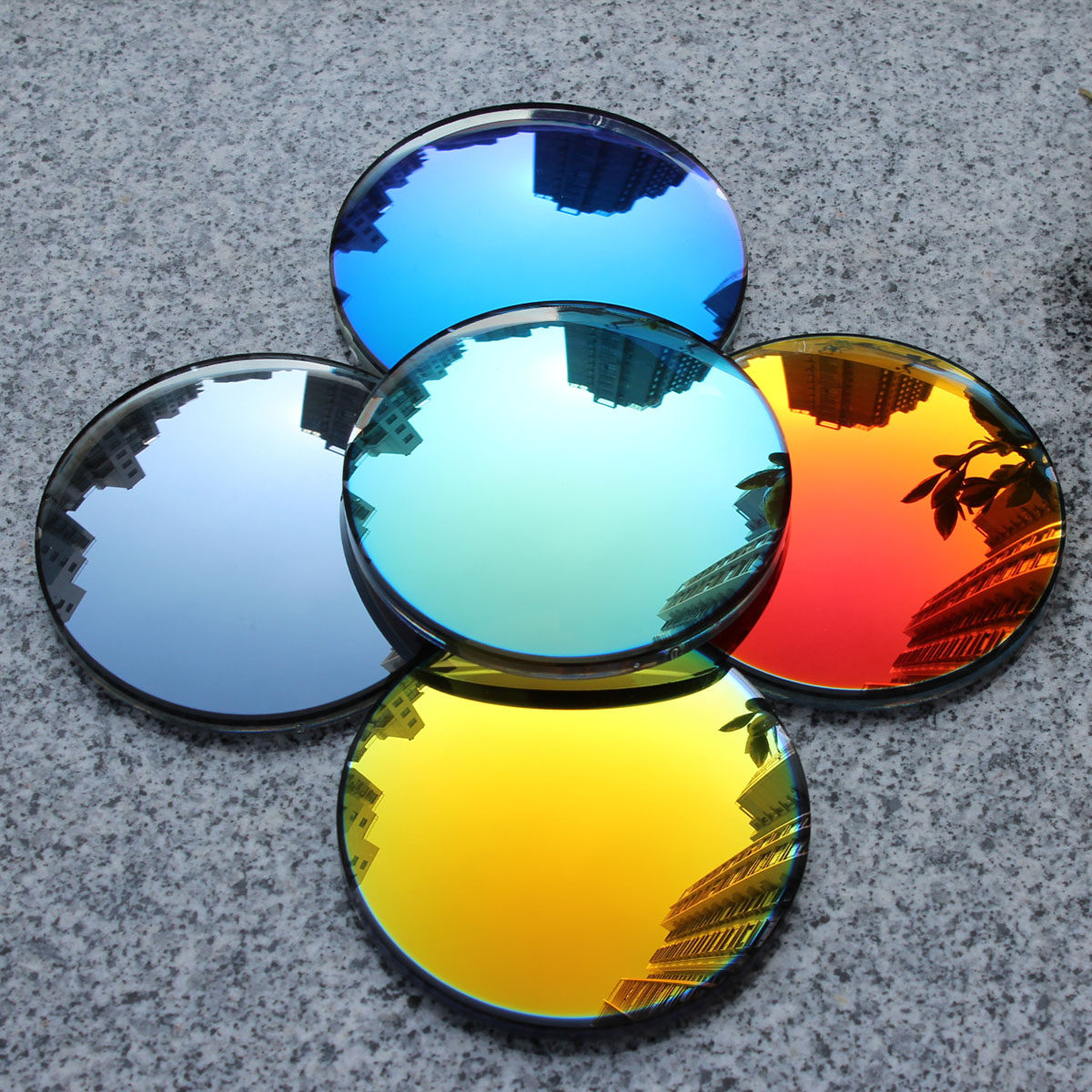 Myopia Colorful reflective polarized myopia sunglasses outdoor driving special eyeglasses men and women myopia sunglasses film tide