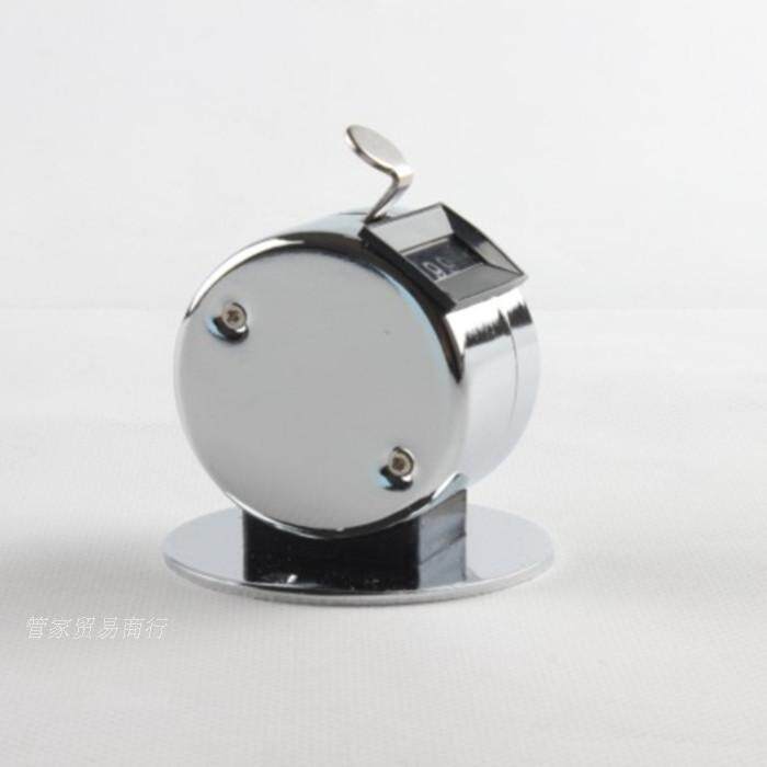 High quality desktop manual counter mechanical manual counter with base full metal manual pedometer