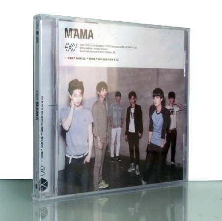 正版现货 EXO-K:1st  MINI ALBUM MAMA CD+写真词册+签名卡片