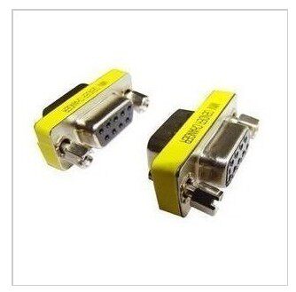 DB9 Serial port to serial port 9 holes to 9 holes (hole to hole)COM head imported Taiwan head 9 female to female head