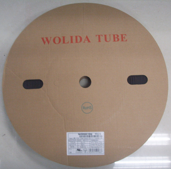 Heat-shrinkable tube 25mm black heat-shrinkable sleeve insulation sleeve Wall sub-brand Wolida a roll of 50 meters
