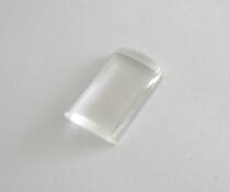 Cylindrical mirror flat convex F=25 4mm 18 18 * 16mm