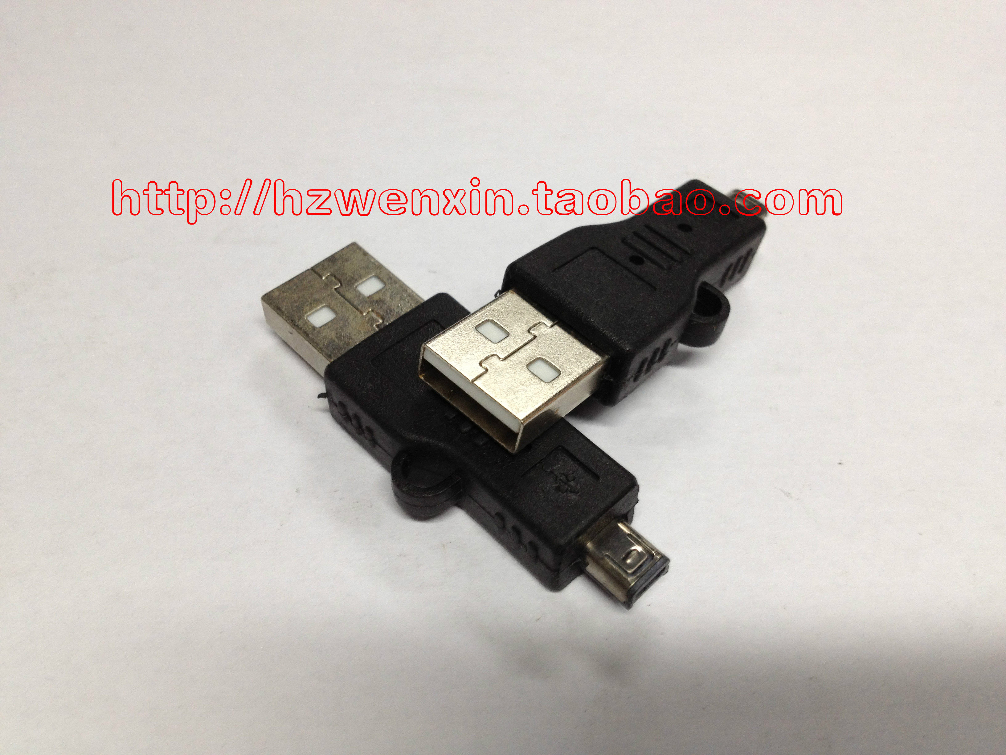USB transfer connector USBA revolution MINIUSB4P transconnector