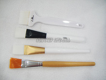 Wooden Rod mask brush makeup brush with soft film powder mask powder special single branch
