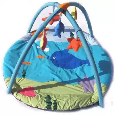 Foreign trade original single newborn baby toddler toy Music game blanket crawling mat Baby with bracket fitness rack
