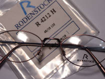 Rodenstock retro glasses frame R4212H alloy full frame lightweight