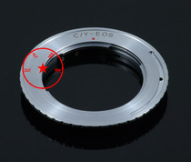 Kangtai Y C bayonet lens adapter Canon EF bayonet body adapter ring C Y-EF