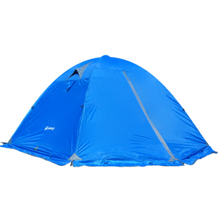 Shinodogi 3 persons Double double aluminium pole tent Outdoor camping Four Seasons tent Anti-snow Anti-rain and snow tent