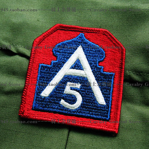 Vietnam War United States public release of the original 5th Group Jun armband M65OG107TCU perfect match chapter