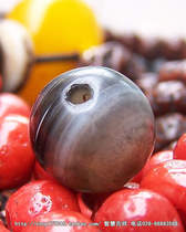 Tibetan old agate rare black old products can be used as beads accessories auspicious pendant