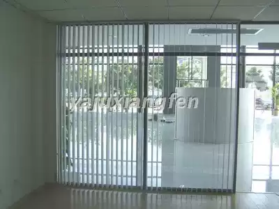 Vertical aluminum louver blinds, roller blinds, customized vertical aluminum blinds, free measurement and installation in Hangzhou district