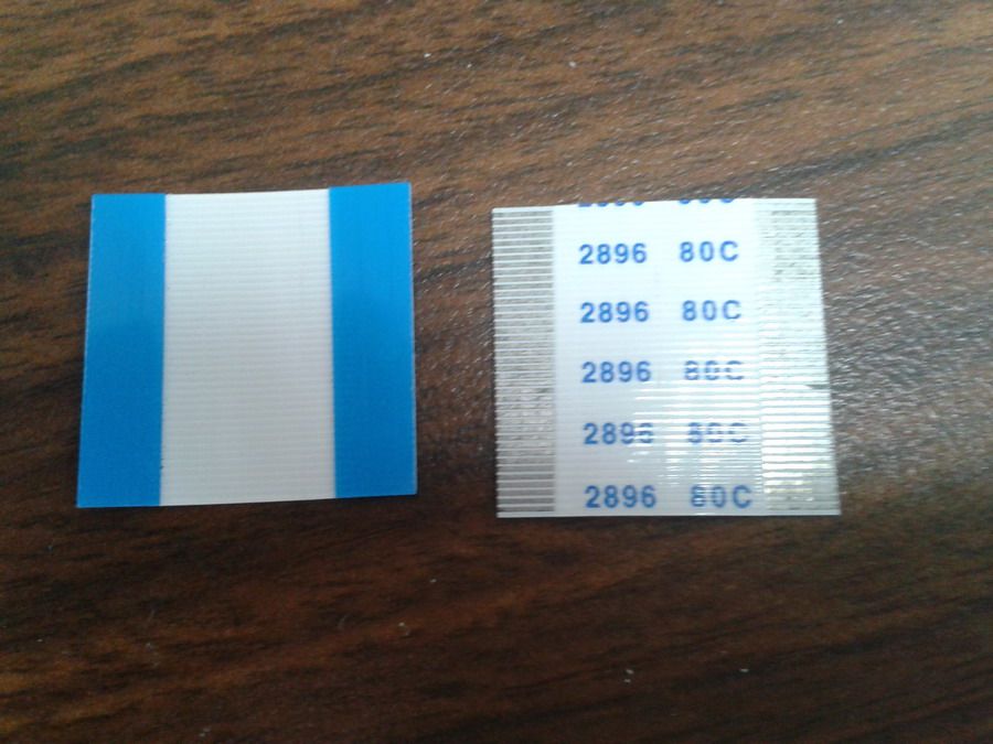 FFC soft cable UL2896-40Ntimes 21㎜*0 5p*P7 40 Black belt lock cable antenna