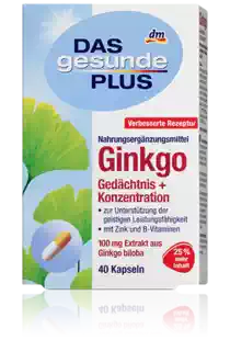 German direct mail DAS gesunde PLUS ginkgo biloba extract clean