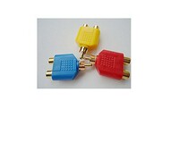 Lotus a male two female AVJKK glue gold shell color 5 kinds of color yellow Red White Black Blue