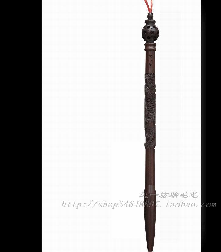 Fetal hair brush rod A289-2 Rosewood Hydrangea phoenix (fetal hair pen diy homemade baby souvenir production custom