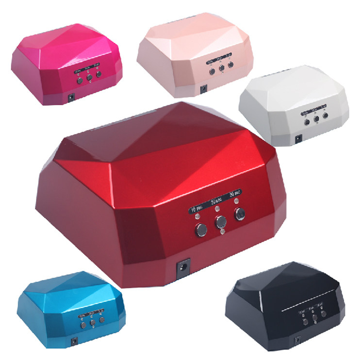 美甲LED光疗机 LED光疗灯 36w UV+LED光疗机 LED钻石光疗灯 包邮