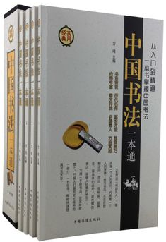 正版 中国书法一本通 书学技法/笔法/腕法/书写手法 盒装4册