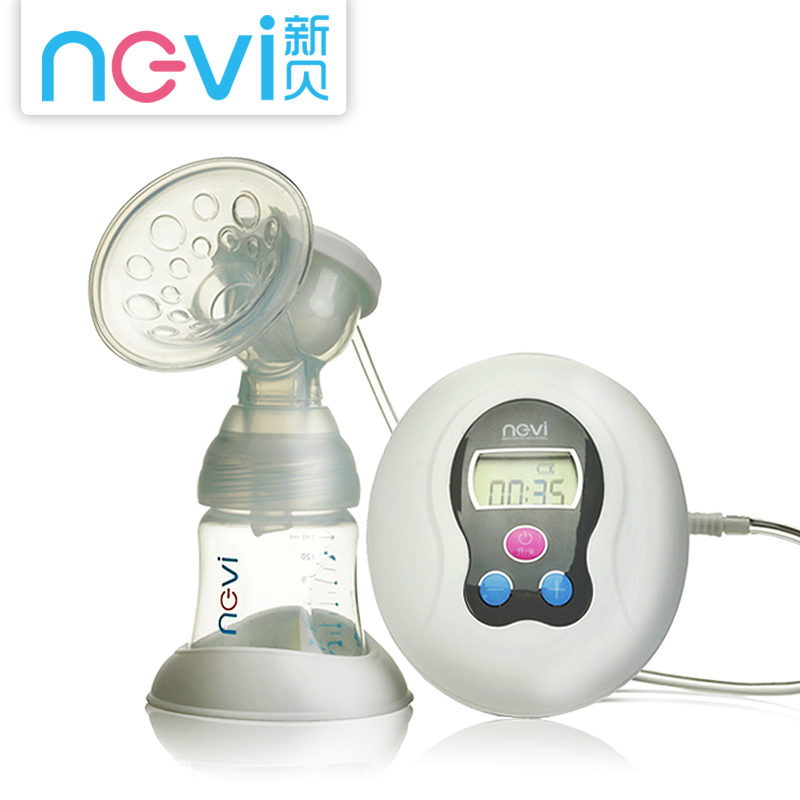 新贝 吸奶器 电动吸奶器 自动吸奶器 静音智能液晶8615