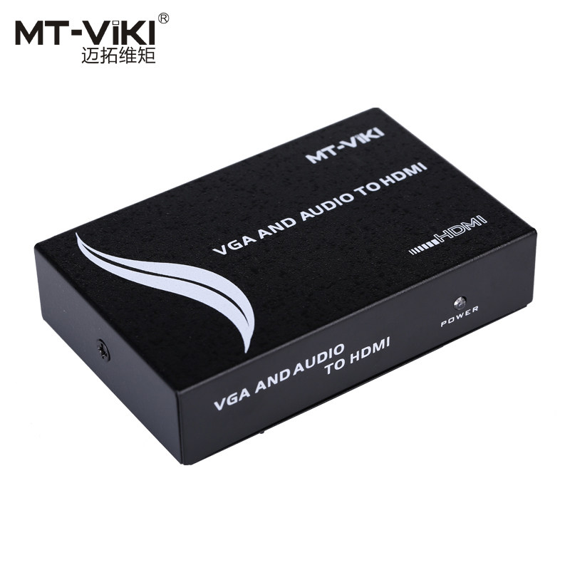 Maxtor dimension moment VGA to HDMI converter with audio with power supply Iron shell HD video 720p MT-VH02