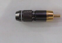 Lotus dry connector AV connector audio dry connector TV connector RF connector RCAJ-5 all copper