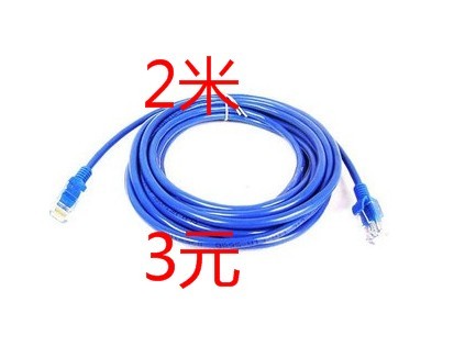 High quality molded network cable 2m network cable Computer cable Connection cable 2m network cable