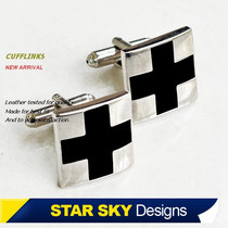 ●Xingcao●Korean version of British mens cross cufflinks Fashion cuff studs French shirt button gift box XK1702