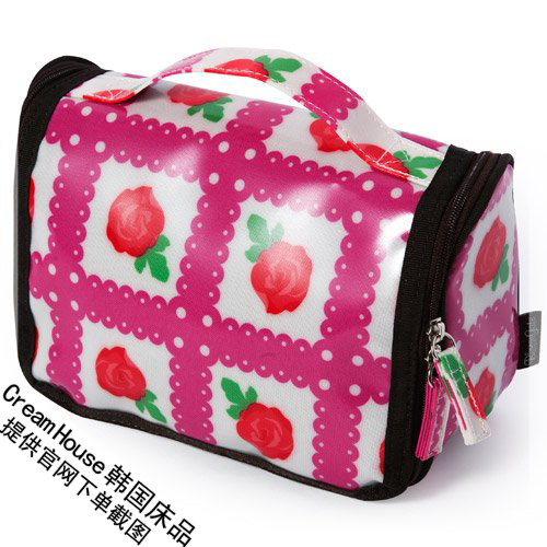 CreamHouse Korean bag - bag - plated flower waterproof bag - bag bag and makeup bag