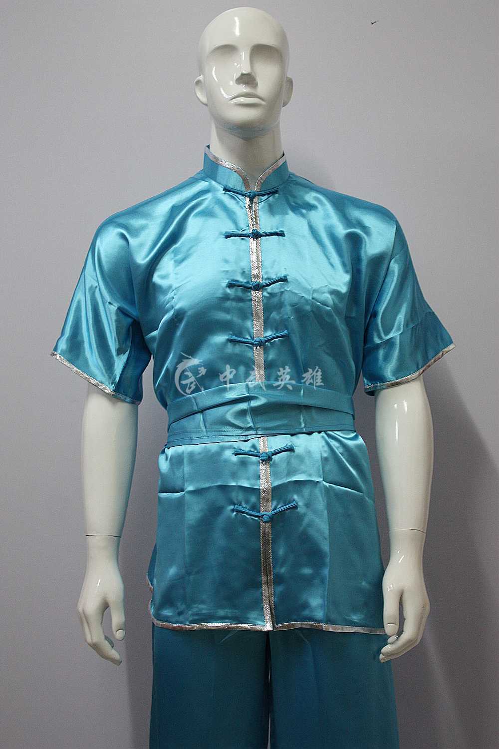 Manufacturer Direct Sale: Children's Adult Long Boxing Costume Martial Arts Kung Fu Costume Performance Clothing
