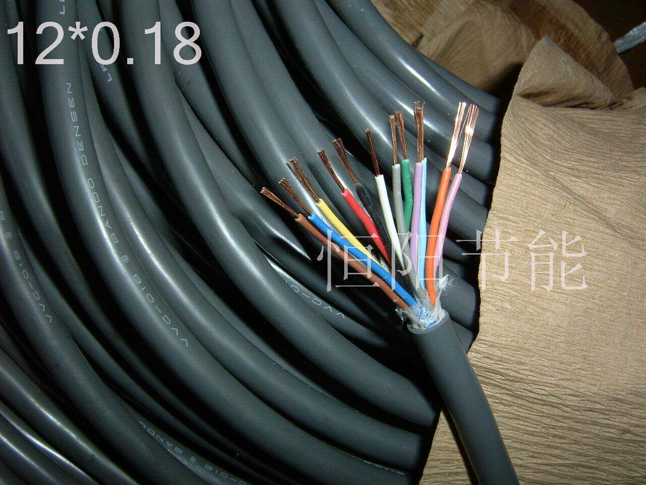6 8 Import Cable Japan BANDO 12 0 18-18 square cable Multicore signal Line of Control softness